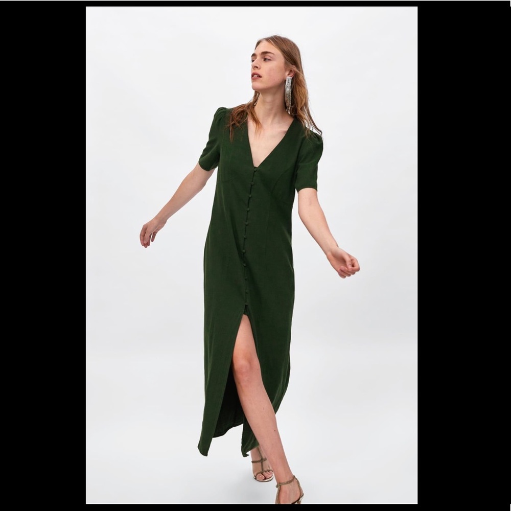 Zara Cotton/Linen Dress